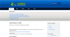 Desktop Screenshot of gau-games.de