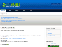 Tablet Screenshot of gau-games.de
